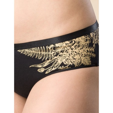 Female cowards, size 46, black color-2
