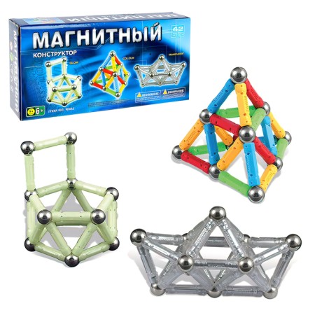 Designer magnetic, 42 parts