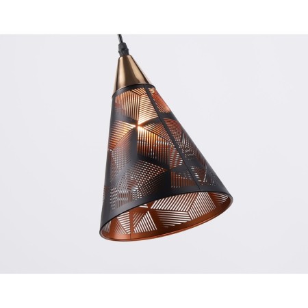 Suspended Ambrella Light, Loft, TR8431, E27, Black Color, Gold-5
