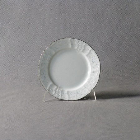 Dessert plate bernadotte, decor "Decol, Platinum layering", 19 cm