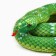 Soft toy "Snake", 40 cm/200 cm, green color