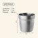Maclay hiking glass, 180 ml, stainless steel, double bottom