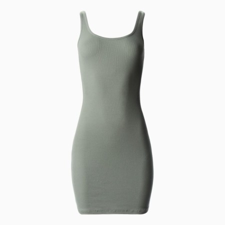 Women's dress, green color, size 46 (l)-1