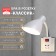 Sconces with sockets "Classic" E27 15W white 10x10x27cm