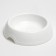 A bowl for cats and dogs 14.5 x 3 cm, 0.2 l, white