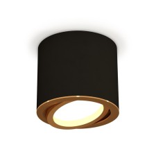 Turning lamp Ambrella Light, XS7402003, MR16 GU5.3, GU10 LED 10 W, Black Sand, Gold Gold