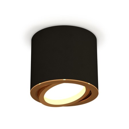 Turning lamp Ambrella Light, XS7402003, MR16 GU5.3, GU10 LED 10 W, Black Sand, Gold Gold