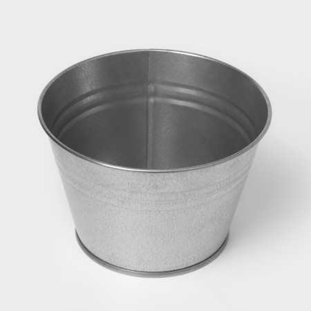 Galvanized kashpo, 3 l, GOST-1