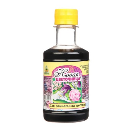 Liquid fertilizer for indoor plants "New Flower Wood", 0.25 liters-1