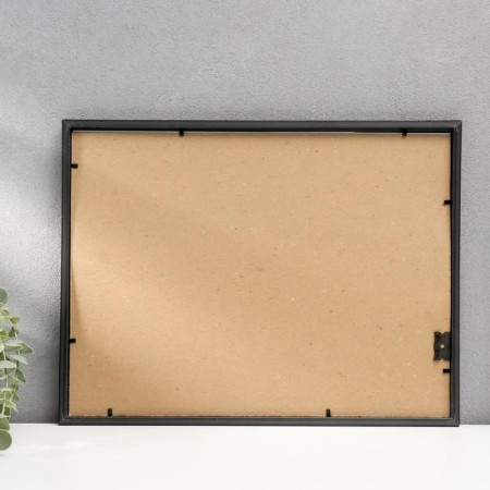 Photo frame 30x40 45-n (f) black (plastic screen)-2