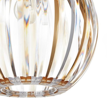Lamp Bayerlux 4330/1, 1he27 15W, brown/transparent 21x24+60 cm-4
