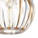 Lamp Bayerlux 4330/1, 1he27 15W, brown/transparent 21x24+60 cm