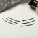 Hair clamp "People" 4.4 cm, black (set 20 pcs)