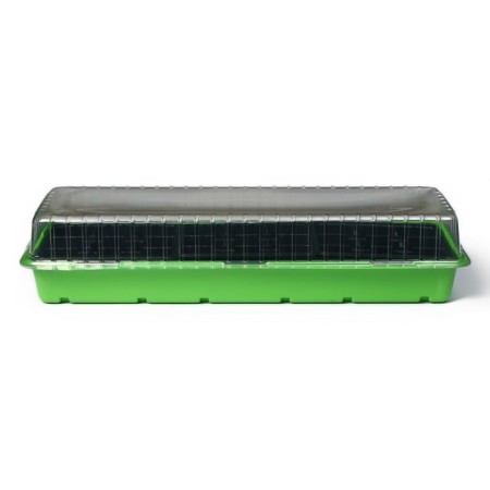 Mini-Pirate for seedlings, 57 × 18 × 12 cm, 3 inserts, 27 cells, Greengo-5