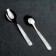 Teaspoon "Economy", h = 14.5 cm, thickness 1.5 mm, silver color