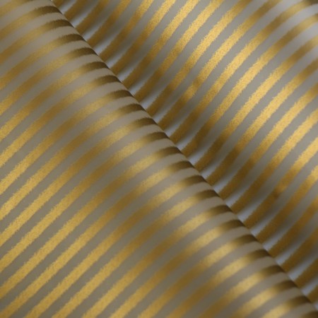 Matte film for flowers "strip", gold, 57 cm x 5 m-1
