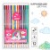 Colored pencils, 12 colors, trihedral, Minnie Mouse and Unicorn