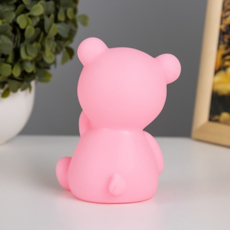 Nightmare "Bear" 1W Pink 8.5x8.5x12 cm Risalux-4