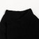 Male socks shortened, black color, size 25