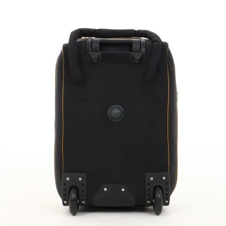 Small Small suitcase 20 "with a bag, a lightning department, with an extension, the color is black-3