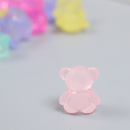 Decor Plastic "Sitting Bear" matte mix 20 g 1.9x1.5x1 cm-2