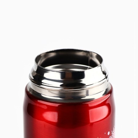 Thermos "snowflakes" red, 450 ml-5
