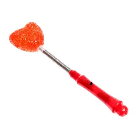 Light wand "Heart", on the spring, under glass, color mix-2