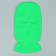 Balaclava, green color