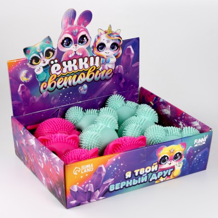 Bloody rubber hornet light “Big Eids”, Mix color, in showbox-6