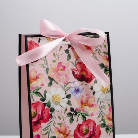 Gift package with a ribbon, packaging, “You are beautiful”, 13 x 23 x 7 cm-3