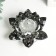 Souvenir glass "Black lotus" 10x10 cm