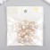 Button plastic for creativity "flower flower" 2.3x2.3x1 cm