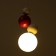 Luigi lamp LED 7W 3000-6000K white-red 12x29-129 cm