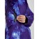 Ski jacket female winter, size 58, blue color