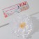 White flower for wedding decor, 30.5 x 23 x 1.8 cm