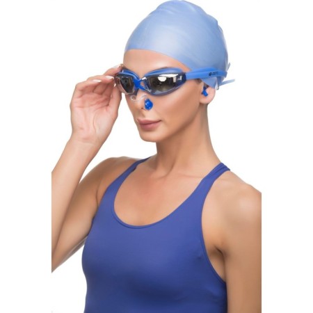 Bradex swimming set: hat+glasses+nasal clip+berushi for the pool-5