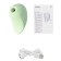 Vacuum-wave contactless stimulator of the Satiffyer Pearl Diver, silicone, green color