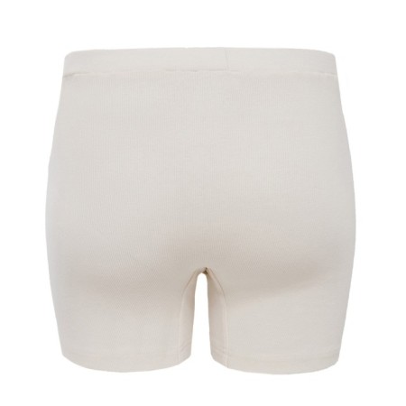 Women's shorts Minaku: Basic Line, Ecrew color, size 48-6