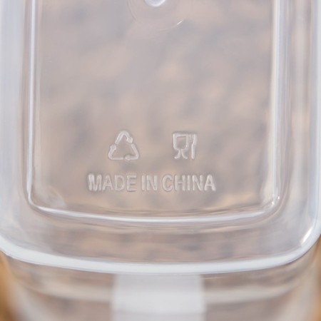 Plastic jar for bulk products "Gloria", 1.8 l, 18 × 10 × 22 cm, blue color-2