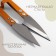 Scissors for cutting threads, 12.5 cm, color mix