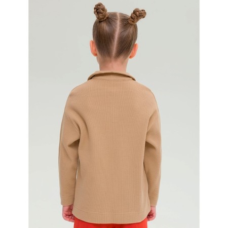 Jumper for girls, height 86 cm, sandy color-2