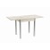 Vista table, 600x700x780, oak craft white