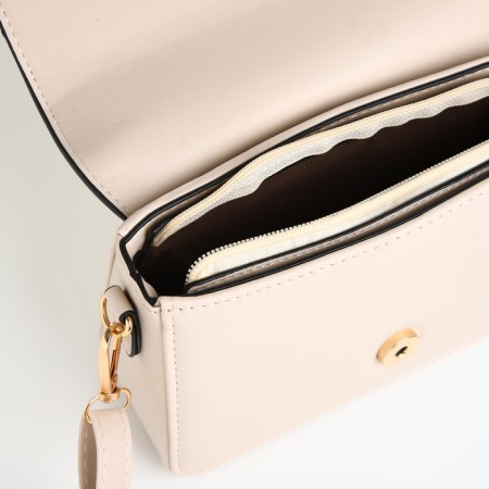 Bag Women's Messenger on Magnet, Milk color-8