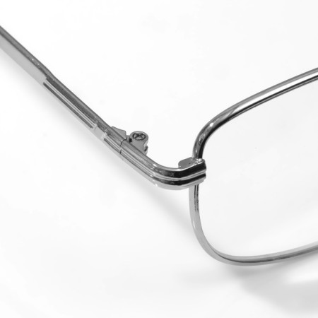 Ready glasses GA0128 A (color: C1 silver; diopter: +3; tint: no)-3