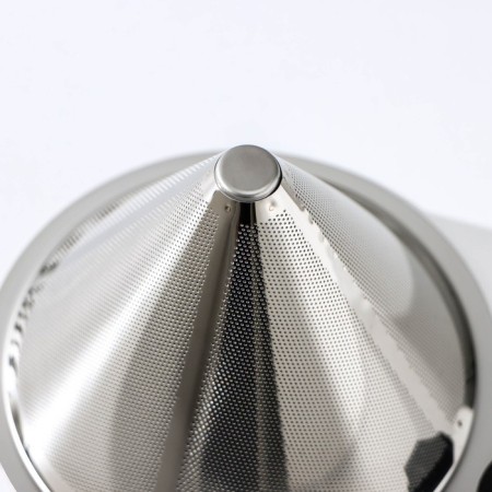 Coffee funnel, 15 × 12.5 × 9 cm, stainless steel-2