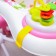 Walks "Smile", 8 Silik. wheels, removable panel, muses, light, toys, pink