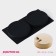 Baking uniform “Biscotto”, silicone, 2 cells, 39 × 21.5 × 3 cm, d = 18 cm, black color is black