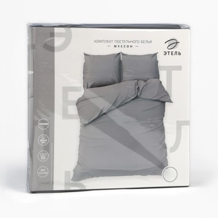 Bedding Ethel euros “Musson” 200 × 217, 240*220, 70 × 70-2 pcs, Poplin 125 g/m²-10