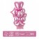 Set of balls "Festive" foil, latex, pink color, 10 pcs.