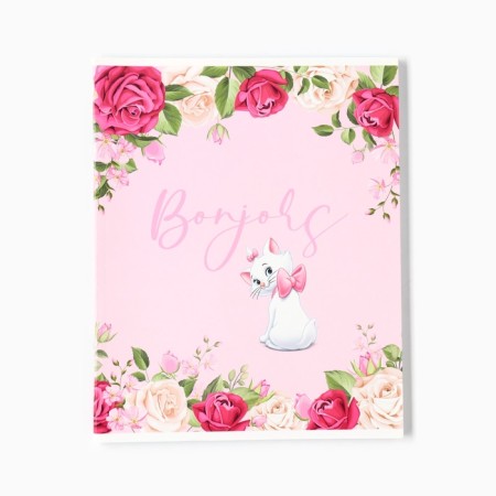 A set of notebooks 48 sheets, in a cage, A5, cats-aristocrats-2